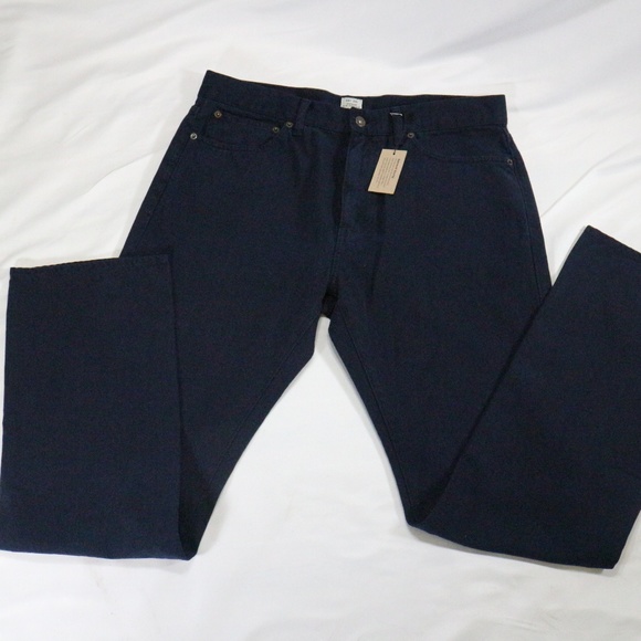 J. Crew Other - NWT J. CREW Vintage Slim Straight Navy Jeans 34x34
